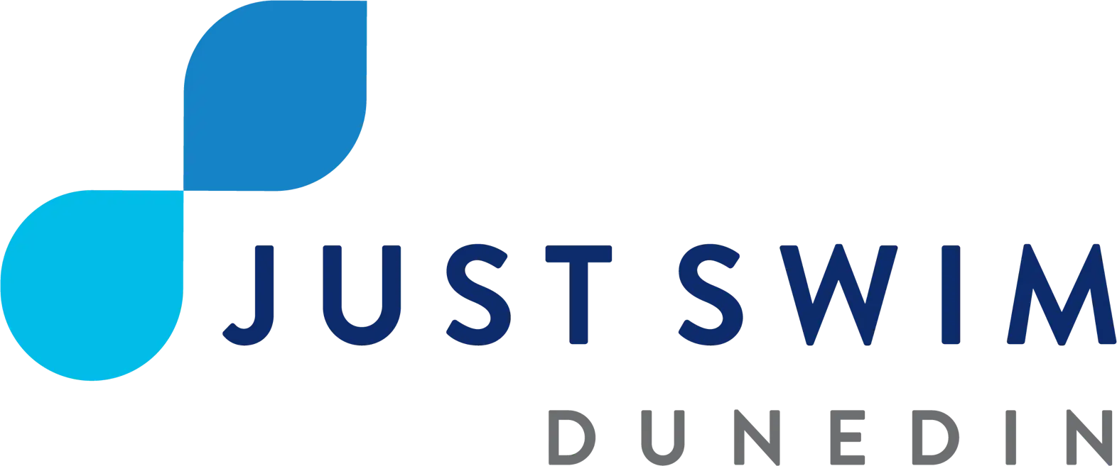 Just Swim Dunedin logo.